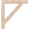 Ekena Millwork Traditional Block Smooth Bracket, Douglas Fir, 5 1/2"W x 44"D x 48"H BKT06X44X48TRA05SDF - alternate 3